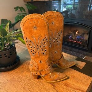 Current Mood Flight Risk Cowboy Boots